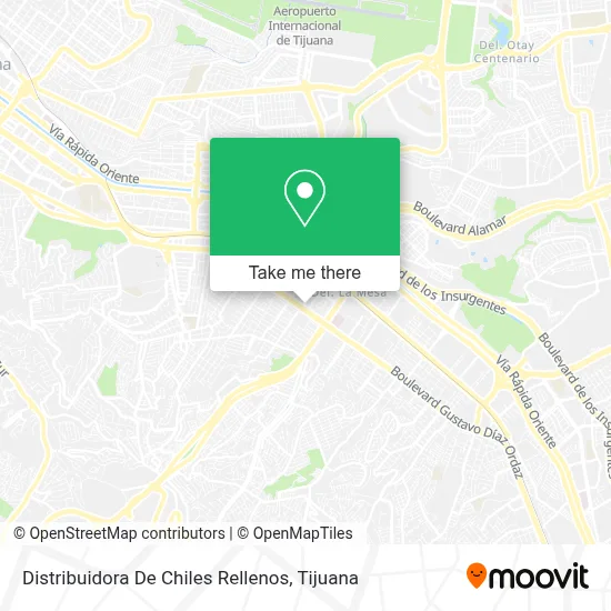 Distribuidora De Chiles Rellenos map