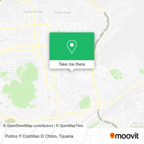 Pollos Y Costillas El Chino map