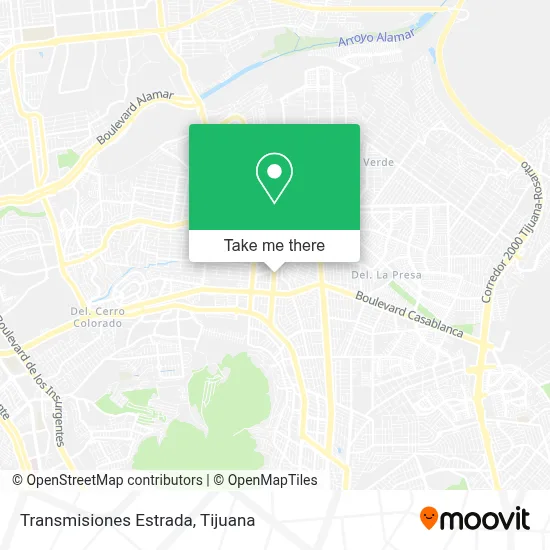 Transmisiones Estrada map