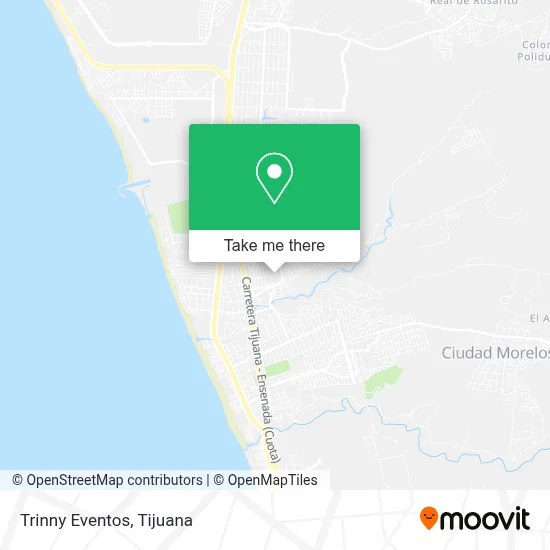 Trinny Eventos map