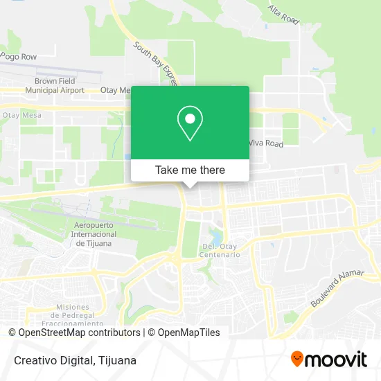 Creativo Digital map