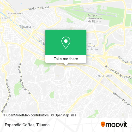 Expendio Coffee map