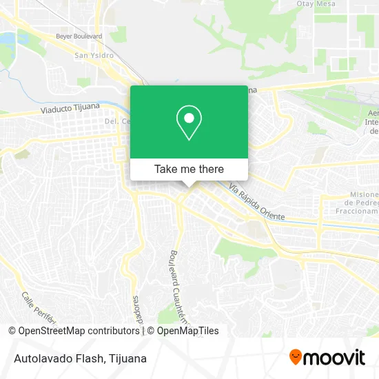 Autolavado Flash map
