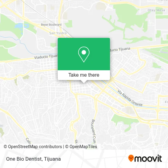 One Bio Dentist map