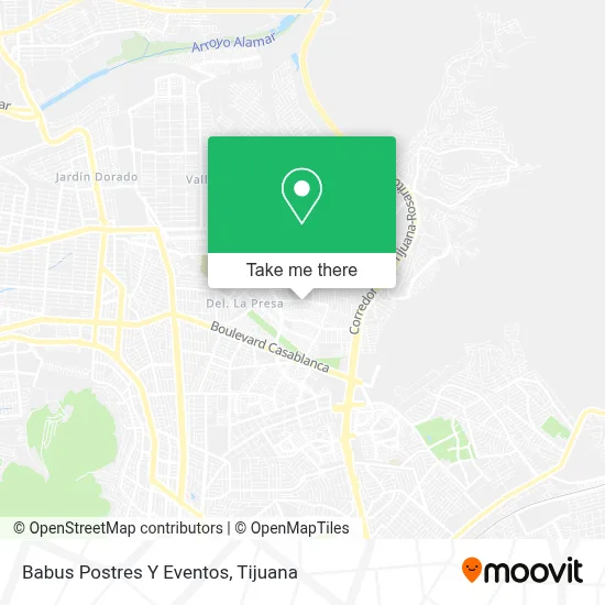 Babus Postres Y Eventos map