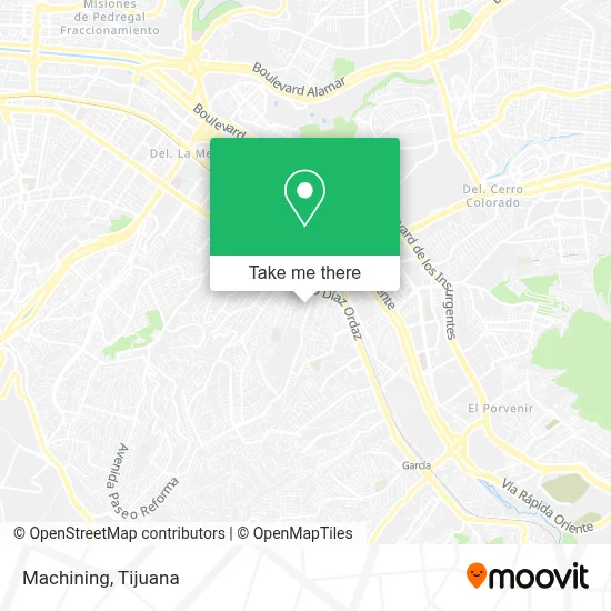 Machining map
