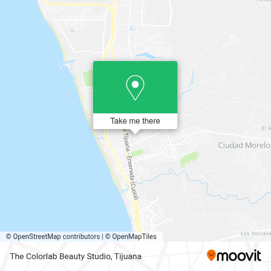 The Colorlab Beauty Studio map