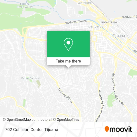 702 Collision Center map