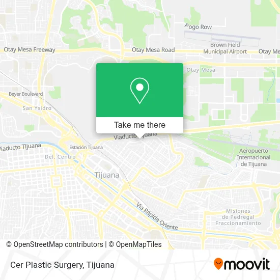 Cer Plastic Surgery map