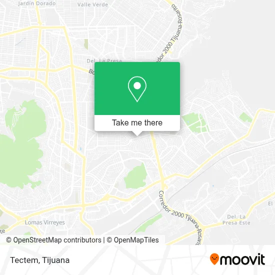 Tectem map