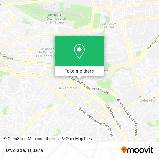 D'Volada map