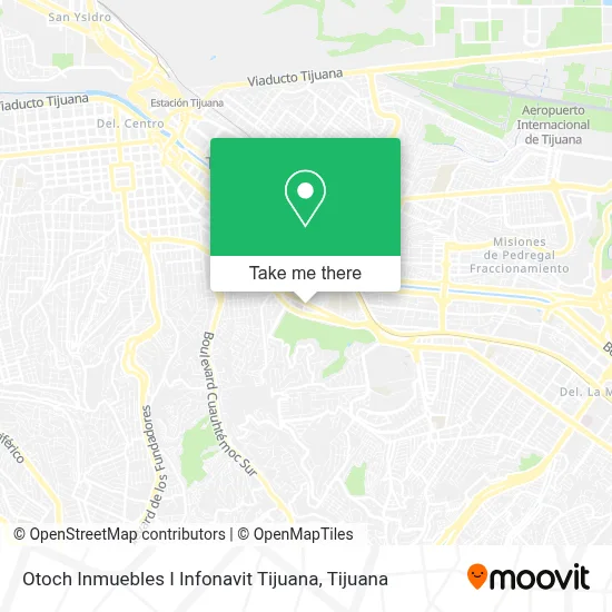 Otoch Inmuebles I Infonavit Tijuana map