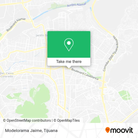 Modelorama Jaime map
