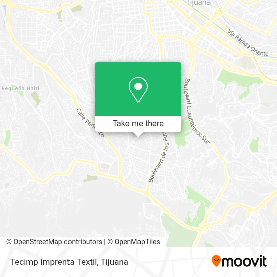 Tecimp Imprenta Textil map