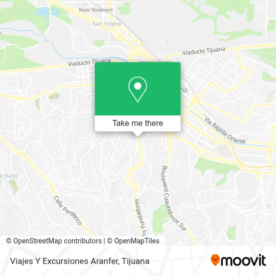 Viajes Y Excursiones Aranfer map