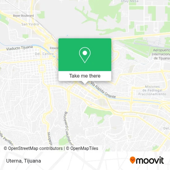 Uterna map