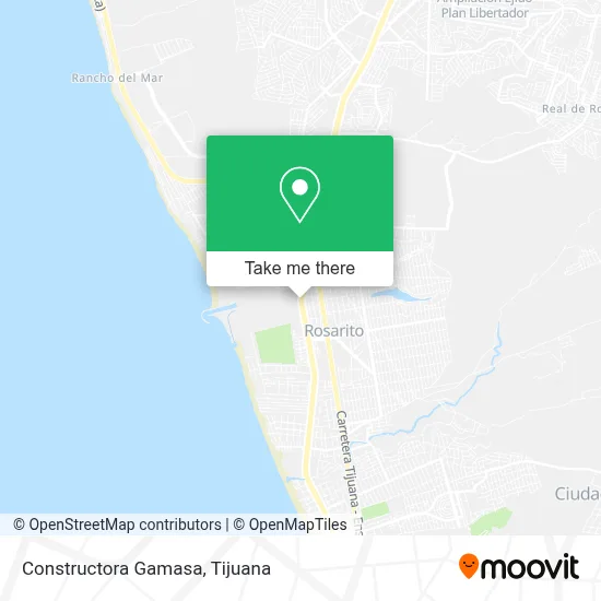 Constructora Gamasa map