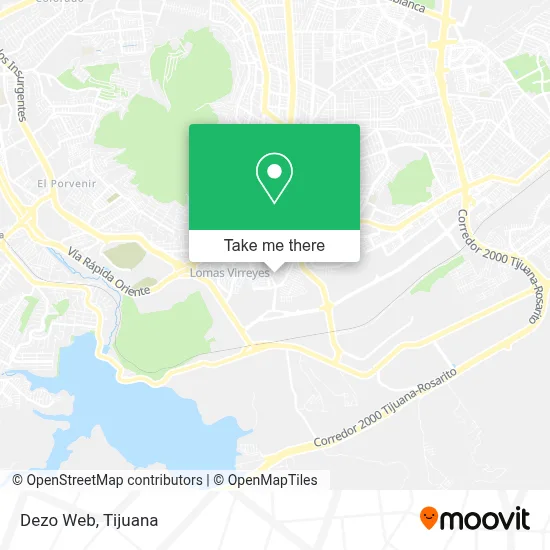 Dezo Web map
