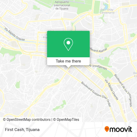 First Cash map