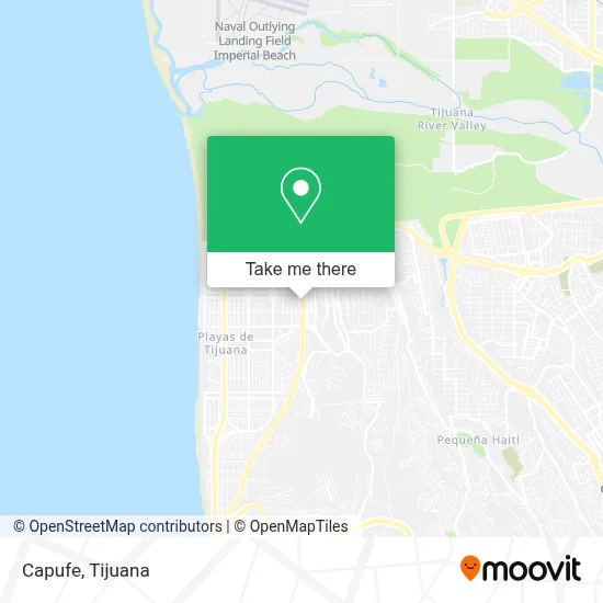 Capufe map
