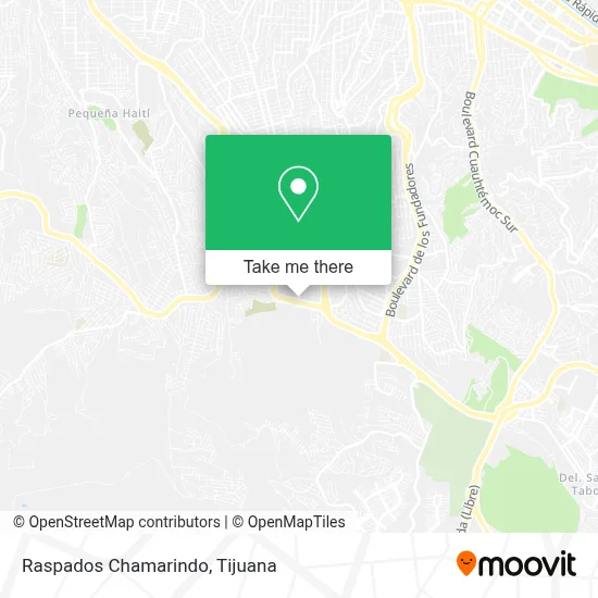Raspados Chamarindo map