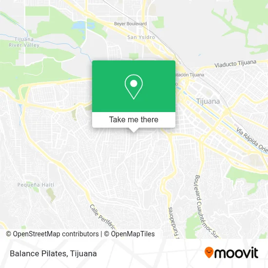 Balance Pilates map