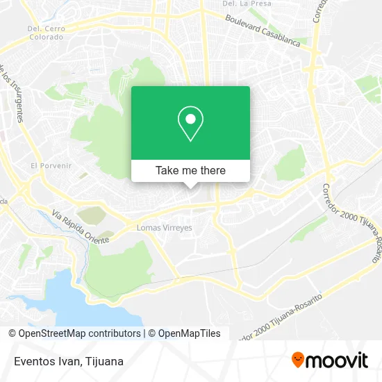Eventos Ivan map