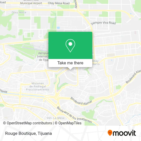 Rouge Boutique map