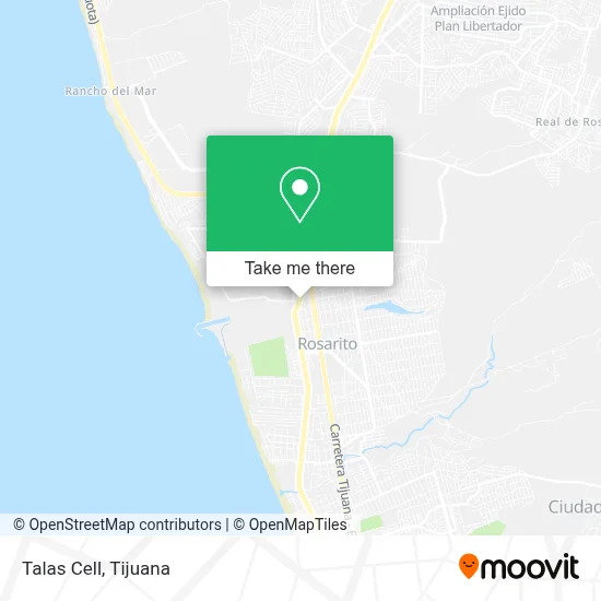 Talas Cell map