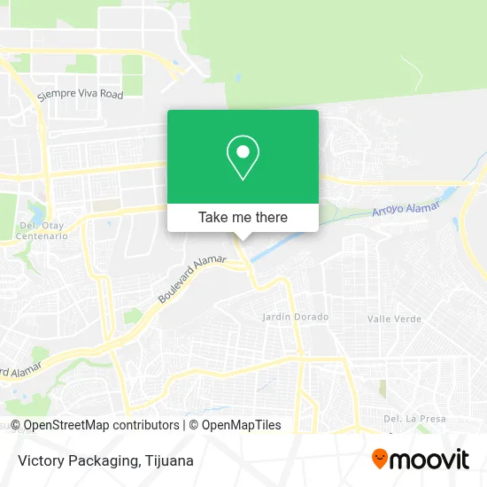 Victory Packaging map