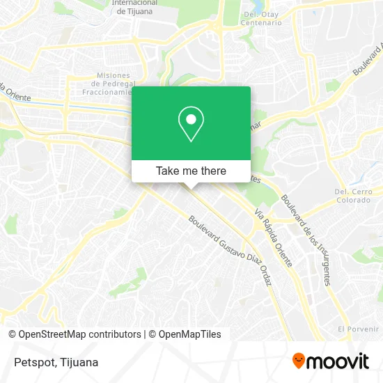 Petspot map