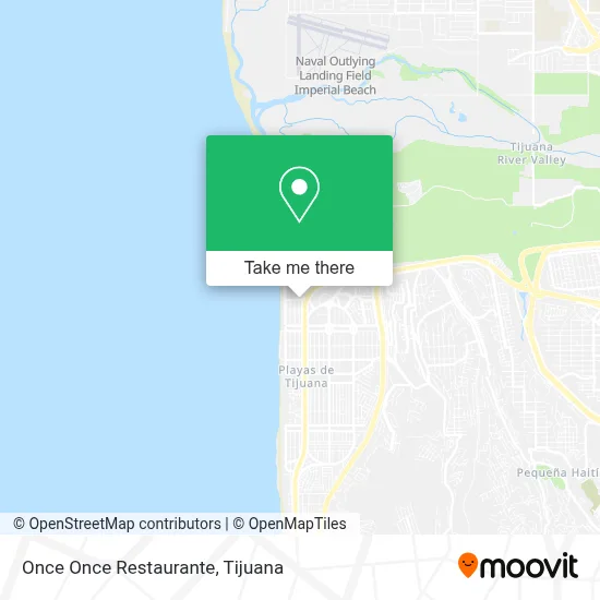 Once Once Restaurante map