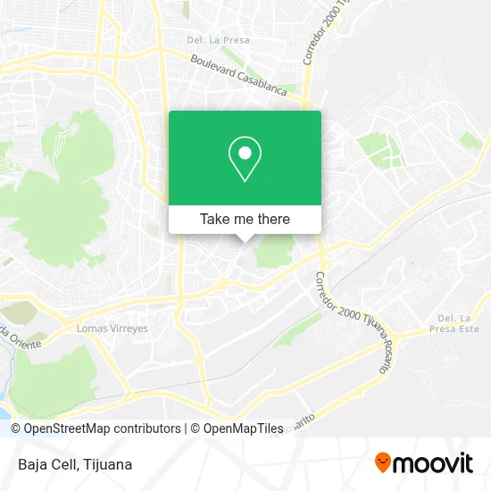 Baja Cell map