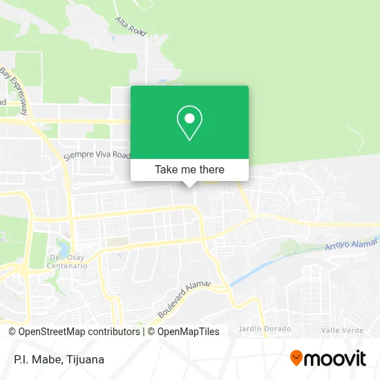 P.I. Mabe map