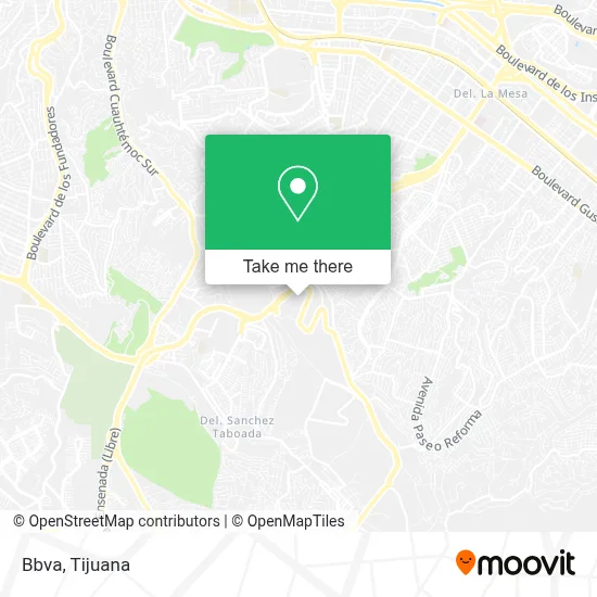 Bbva map