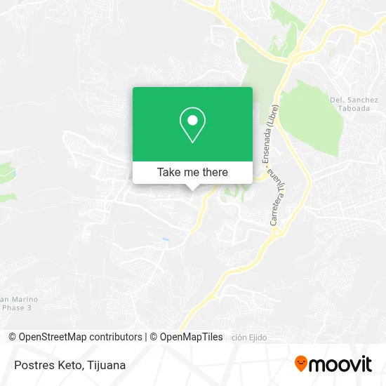 Postres Keto map