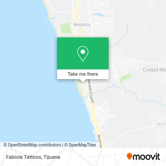Fabiola Tattoos map