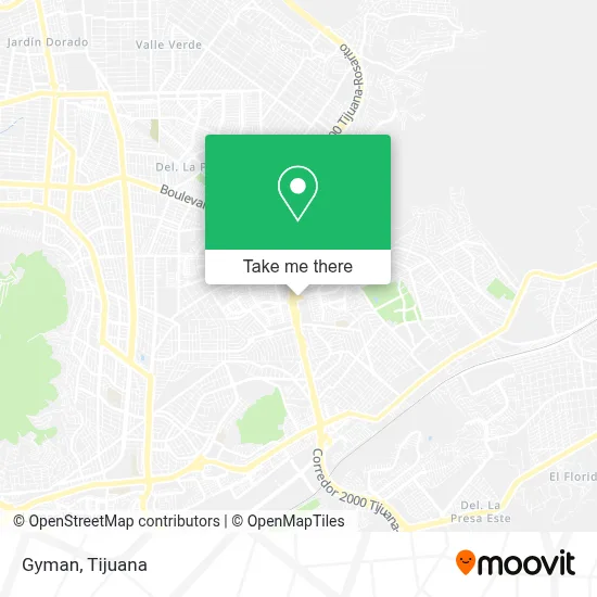 Gyman map