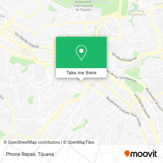 Phone Repair map