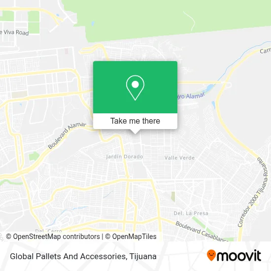 Global Pallets And Accessories map