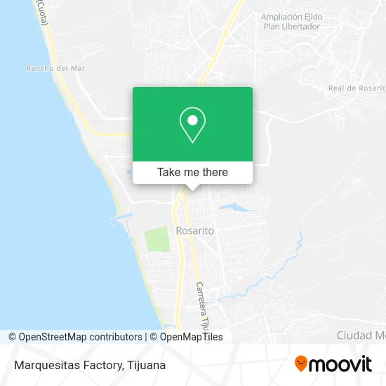 Marquesitas Factory map