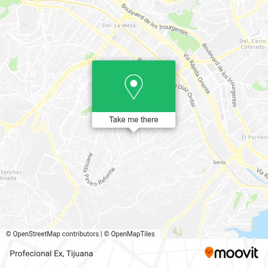 Profecional Ex map