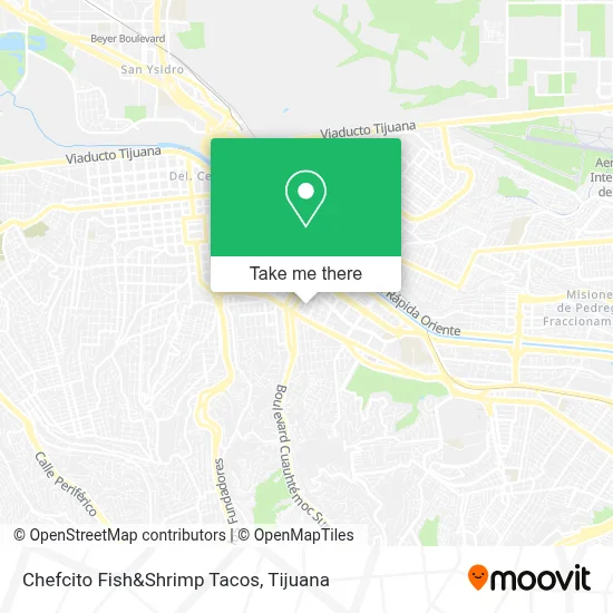 Chefcito Fish&Shrimp Tacos map