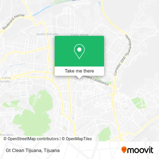 Gt Clean Tijuana map