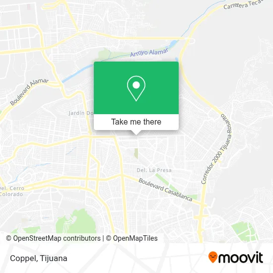 Coppel map