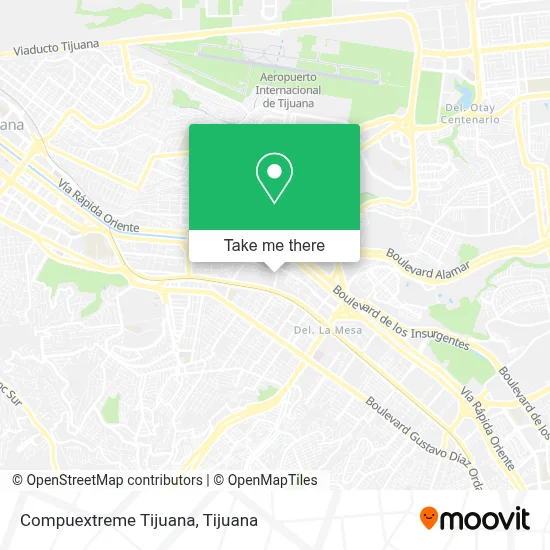 Compuextreme Tijuana map