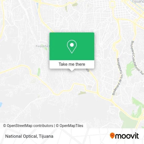 National Optical map