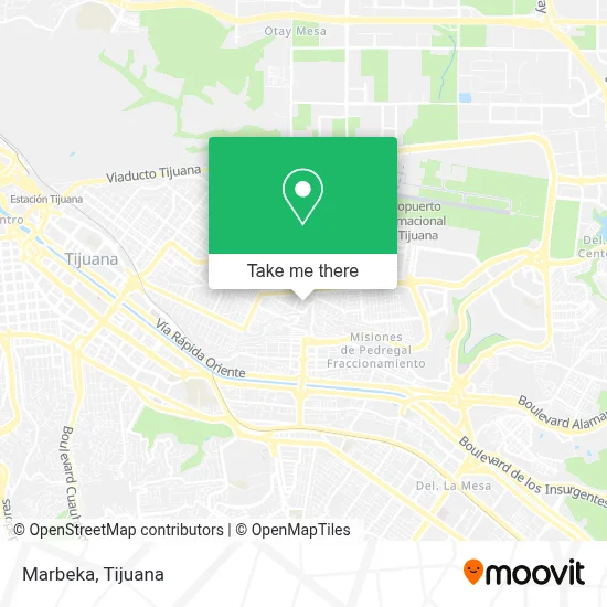 Marbeka map