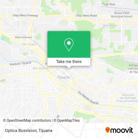 Optica Busvision map