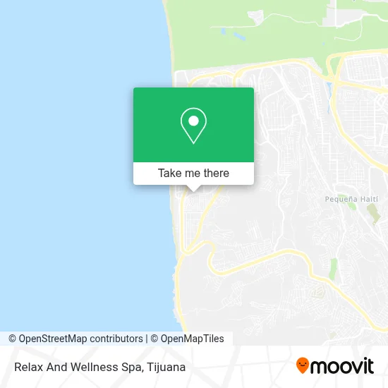Relax And Wellness Spa map
